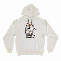 Moletom Com Capuz Coffee Or Violence Moletom Com Capuz Coffee Or Violence