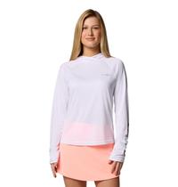 Moletom com capuz Columbia Tidal Light II branco UPF 40 tamanho M Moletom com capuz Columbia Tidal Light II branco UPF 40 tamanho M