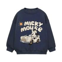 Moletom Com Capuz De Manga Comprida Com Estampa Do Pato Donald Para Bebês Meninos, Estilo Casual E