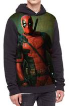 Moletom Com Capuz Deadpool Full Print Ref:24
