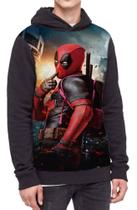 Moletom Com Capuz Deadpool Ref:426 Moletom Com Capuz Deadpool Ref:426