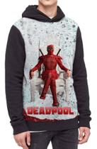 Moletom Com Capuz Deadpool Ref:429 Moletom Com Capuz Deadpool Ref:429