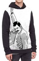 Moletom Com Capuz Freddie Mercury Full Print Ref:688