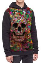 Moletom Com Capuz Full Print Caveira Skul Ref:93