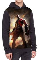 Moletom Com Capuz God Of War Ref:540 Moletom Com Capuz God Of War Ref:540