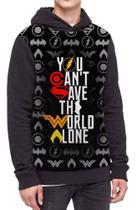 Moletom Com Capuz Herói Dc Comics Liga Da Justiça Ref:363