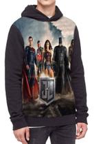 Moletom Com Capuz Herói Dc Comics Liga Da Justiça Ref:366