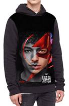 Moletom Com Capuz Herói Flash Comics Liga Da Justiça Ref:364