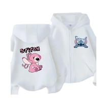 Moletom Com Capuz Infantil Lilo E Stitch, Moletom Engraçado Para Meninos E Meninas, Top Casual Para