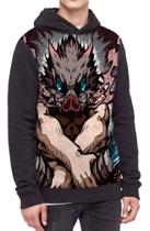 Moletom Com Capuz Inosuke Kimetsu No Yaiba Ref:795