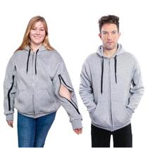 Moletom com capuz Inspired Comforts Dialysis Access 3XL cinza