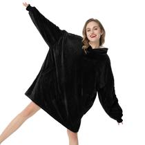 Moletom com capuz LetsFunny Oversize Sherpa Fleece, tamanho único