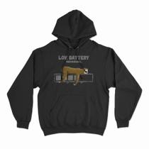 Moletom Com Capuz Low Battery Moletom Com Capuz Low Battery