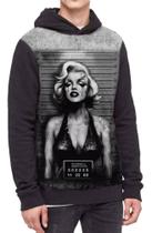 Moletom Com Capuz Marilyn Moore Presa Ref:327 Moletom Com Capuz Marilyn Moore Presa Ref:327
