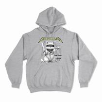 Moletom Com Capuz Meowtallica Studio Geek Moletom Com Capuz Meowtallica Studio Geek