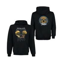 Moletom Com Capuz METALLICA Para Homens, Estilo Rock, Confortável, Para Outono E Inverno