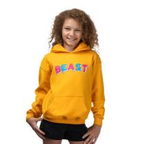 Moletom com Capuz MrBeast Kids Basics - Modelo Fosco