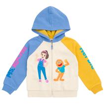 Moletom com Capuz Ms. Rachel Fleece Azul/Amarelo Herbie 4T Moletom com Capuz Ms. Rachel Fleece Azul/Amarelo Herbie 4T