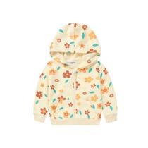 Moletom com capuz Mud Kingdom Little Girls Bege Tamanho 6
