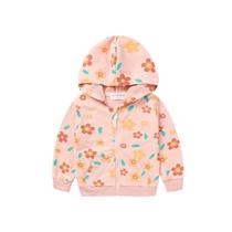 Moletom com capuz Mud Kingdom Little Girls rosa tamanho 7-8