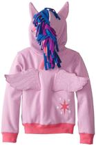 Moletom com capuz My Little Pony para meninas Twilight Sparkle Cosplay 8-10 Moletom com capuz My Little Pony para meninas Twilight Sparkle Cosplay 8-10