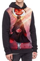 Moletom Com Capuz Naruto Obito Uchiha Tobi Akatsuki Ref:600