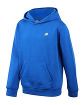 Moletom com capuz New Balance Boys de algodão macio azul 8