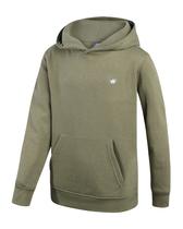 Moletom com capuz New Balance Boys de algodão macio Olive 8 Moletom com capuz New Balance Boys de algodão macio Olive 8