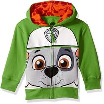Moletom com capuz Nickelodeon Paw Patrol verde para meninos 2T