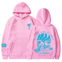 Moletom com capuz OPAHTHN Oversize Cute Preppy para meninas adolescentes