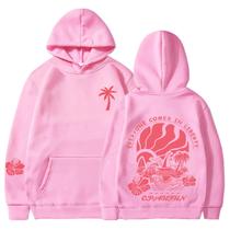Moletom com capuz OPAHTHN Oversize Cute Preppy para meninas adolescentes