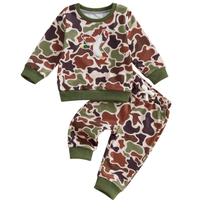 Moletom com capuz Outfit Emmababy Duck Camo para meninos de 12 a 18 meses Moletom com capuz Outfit Emmababy Duck Camo para meninos de 12 a 18 meses