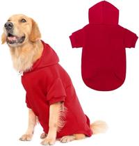 Moletom com capuz para cães KOOLTAIL Basic macio e quente para cães GG, vermelho Moletom com capuz para cães KOOLTAIL Basic macio e quente para cães GG, vermelho