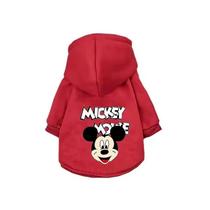 Moletom com Capuz para Cão Pequeno Porte Mickey Mouse P n.02