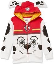 Moletom com capuz Paw Patrol Marshall Costume para menino