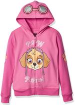 Moletom com capuz Paw Patrol Skye Toddler para meninas rosa