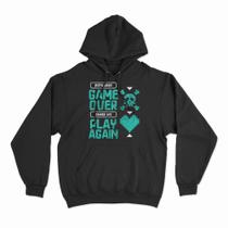 Moletom Com Capuz Play Again Studio Geek Moletom Com Capuz Play Again Studio Geek