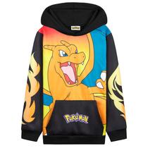 Moletom com capuz Pokémon Hoodie para meninos e adolescentes