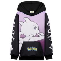Moletom com capuz Pokémon Hoodie para meninos e adolescentes
