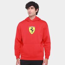 Moletom Com Capuz Puma Ferrari Race Big Shield Masculino