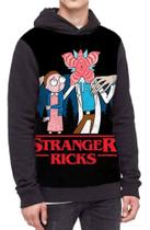 Moletom Com Capuz Rick And Morty Strager Things Ref:611 Moletom Com Capuz Rick And Morty Strager Things Ref:611