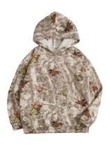 Moletom com capuz RoseSeek Girl's Camo de manga comprida 13Y Moletom com capuz RoseSeek Girl's Camo de manga comprida 13Y