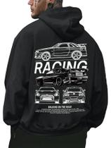 Moletom com capuz RoseSeek Vintage Graphic Car para homens Moletom com capuz RoseSeek Vintage Graphic Car para homens