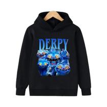 Moletom Com Capuz Rumi Derpy KPop Demon Hunter Para Meninas E Meninos, Quente, Casual, Estilo Onda,