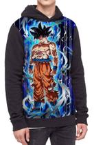 Moletom Com Capuz Serie Dragon Ball Goku Ref:132 Moletom Com Capuz Serie Dragon Ball Goku Ref:132