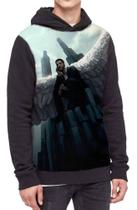 Moletom Com Capuz Serie Lucifer Morningstar Ref:632 Moletom Com Capuz Serie Lucifer Morningstar Ref:632