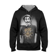 Moletom com Capuz - Seu Madruga AC DC Moletom com Capuz - Seu Madruga AC DC