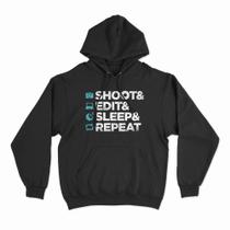 Moletom Com Capuz Shoot Repeat