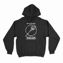 Moletom Com Capuz Singer Of Thunder