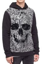 Moletom Com Capuz Skull Caveira 3d Tumblr Ref:91